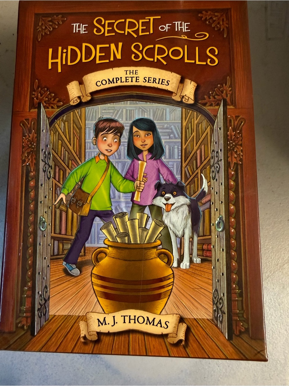 The Secret of the Hidden Scrolls The Complete Series Paperback Books 1 - 9 Set